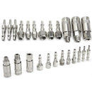 12pcs Air Line Hose Compressor Fitting Connector Quick Release Set 1/4 3/8  A3N7