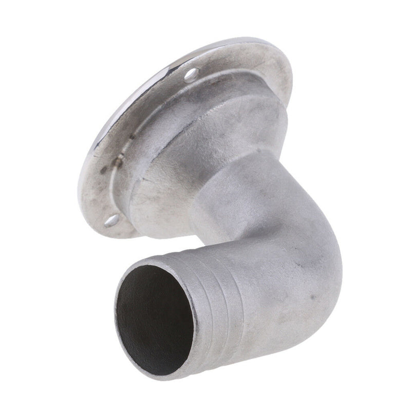 Polished Deck Floor Deck Drain Boat Plumbing Fittings - 316 Stainless Steel