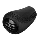 5-Speed Pu Leather Gear Shift Knob Head Shifter Black For Mazda 3 5 6 U1C4