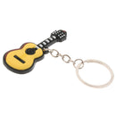 2pcs Classical Guitar Keychain Music Keyring for Musician Music Lover Gift