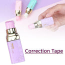 Cute Lipstick Shape Correction Tape School Stationery For Girls Supplies Gi I5M2