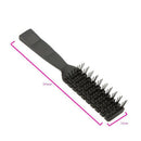 Anti-static Hair Comb Half Round Hair Styling Brushes Black