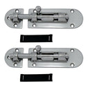 Boat Barrel Slide Bolt 3" Door Latch Lock 316 Stainless Steel Cabinet Lock