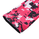 1x Unisex Sports Compression Arm Sleeve - Baseball Football Basketball (PinkJ7F1