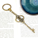 Crown Necklace Pendant Bronze Keyring Charm Keychain Favors Decoration Pendant