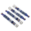 4PCS 1/10 RC Rock Crawler Metal Oil Suspension Shocks Absorber 72mm for D90