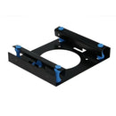 Shock-Proof 3.5 Hard Disk to 5.25 DVD ROM Bay Mounting adapter