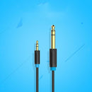 3.5mm to 6.5mm Male to Male Adapter Audio Cable for Amplifier Guitar 0.5m