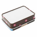 Retro Tin Small Rectangular Iron Storage Jars Jewelry Box Home Decoration G S6U9