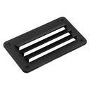 Louvered Air Vent Grille Cover, 14x7.9cm (5.51''x3.11'') Hood, High Quality ABS