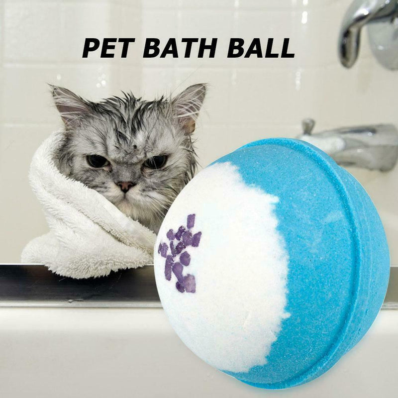 Cat Plush Dog Pet Bathroom Tub Bath Supplies Bath Bomb Salt Ball Pet Accessories