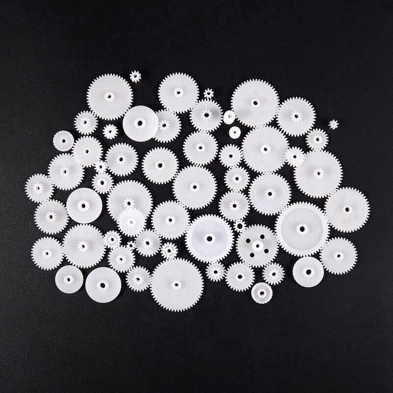 5X(58 styles Plastic Gears Cog Wheels All The Module 0.5 Robot Parts DIY N G3W3)