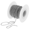 1 Roll Stainless Steel Curb Chain Link in Bulk for Pendant Necklace Jewellery