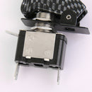 2 Pieces 12V/20A Car SPST Toggle Rocker Switch Control with Blue LED Light