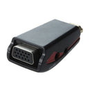Mini Adapter Converter HDMI Male to VGA Video Audio Black