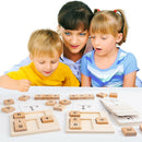 Wooden Number Math Calculate Board Montessori Puzzle Kids Educational Toys