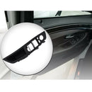 Window Switch Armrest Panel, Inner Door Handle Pull Trim Panel Cover for BMW 5