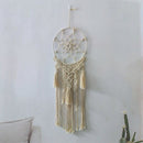 Dream Catcher Macrame Tapestry Wall Hanging Handmade Cotton Weaving Living