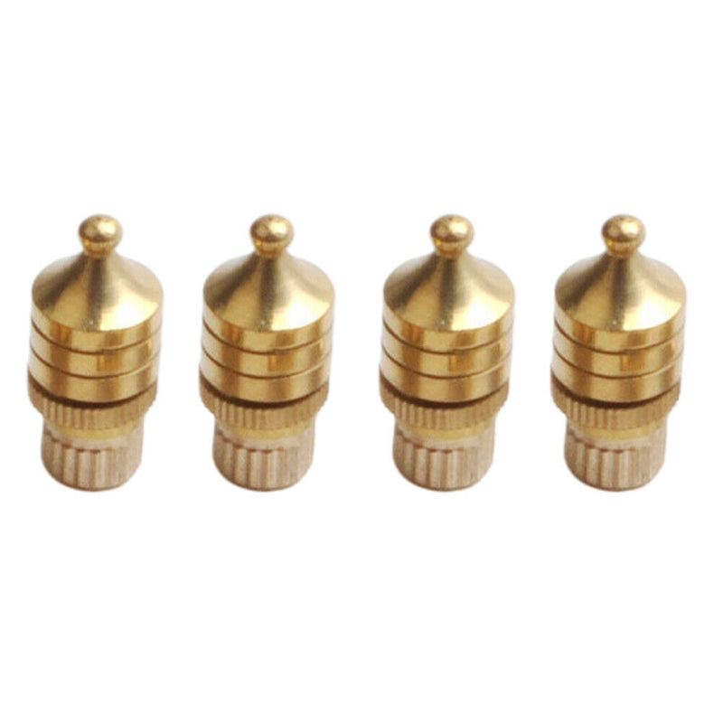 4Pcs Isolation Stand Shock Absorption 8mm Copper Speaker Spikes Accessories Home