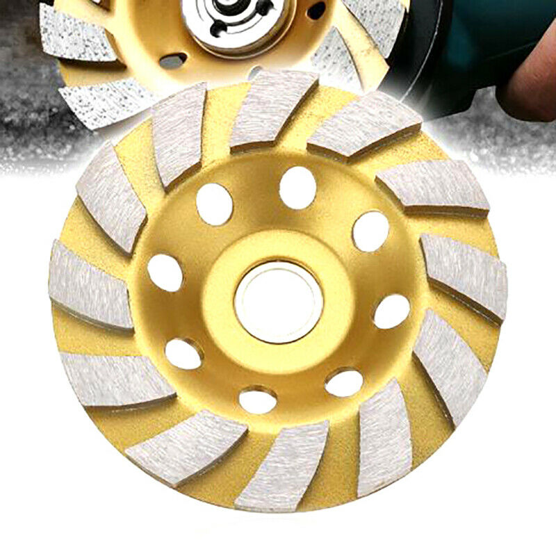 100mm Diamond Segment Grinding Wheel Cup Disc Grinder Concrete Granite StonSEAU