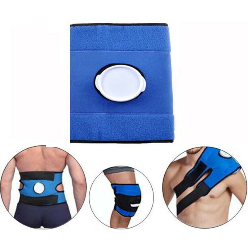 Reusable Hot Cold Ice Pack Therapy Wrap Pain Relief Pad Reusable Bag Pack Strap