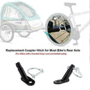 55mmBike Trailers Bicycle Coupler Elbow Angled Attachment Bracket buckle Hi Y1W6