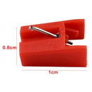 2PCS Turntable Stylus Dynamic Magnetic Needle Record Player Reader Vinyl LP Q5X6