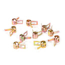 50Pcs Fastener Spring Clip Fuel Water Line Hose Pipe Air Tube Clamps 5/7/6/8/9mm