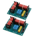 2x Treble/Bass 2-Way Frequency Divider Audio Crossover Filters Board Moudle