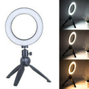 LED Ring Light Studio Photo Video Dimmable Lamp Tripod Stand Camera Selfie Phone