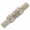 3 x F TO F CONNECTORS, JOINERS, COUPLERS FOR MALE F PLUG + PLUGS X3 C2I9