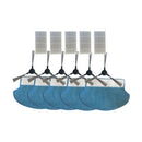 6Side Brush+5Mop Cleaning Cloth+5Hepa Filter For Proscenic Vacuum Cleaner 7