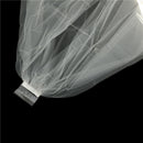 Elegant White Elegant Beauty Two Layers Short Net Tulle Bride  For Wedd â„–[