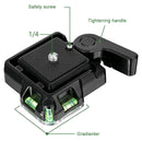 Clamp Quick Release QR 40 Plate For Tripod Monopod Ball Head DSLR Camera New