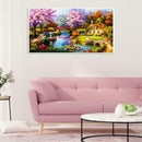 5D DIY Full Drill Diamond Painting Scenery Cross Stitch Mosaic Craft Kit
