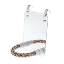 Bird Mirror with Perch Stand, Provide Your Pet Bird a Phisical & Mental Training