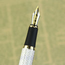 Hot JINHAO 1200 18KGP Deluxe Dragon M Nib Fountain Writing Pen