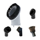 Vacuum Cleaner Bristle Brush Oval Dusting Brush for 32mm/1.25" Vacuum Black