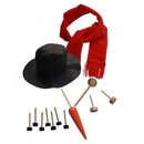 Snowman Dressed Up Kit For DIY Home Decor Christmas New Year Outdoor Game Tools