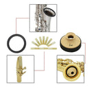 Alto Saxophone Sax Accessory Kit Reeds+Practice Mute+Silencer Ring for Begi