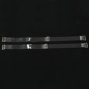 1 Pair Adjustable Invisible Transparent Clear Bra Straps 1.5cm