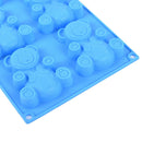 1PCS 6 Holes Lovely Bears Form Cake Mould Silicone Molds Baking Kitchen Suppl Gw