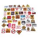 50 Pcs stickers apply to graffiti cars bike luggage fun stickers diy waterproME