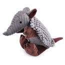 Cute Little Armadillo Plush Sound Squeaky Animal Pet Dog Training Chew Toys