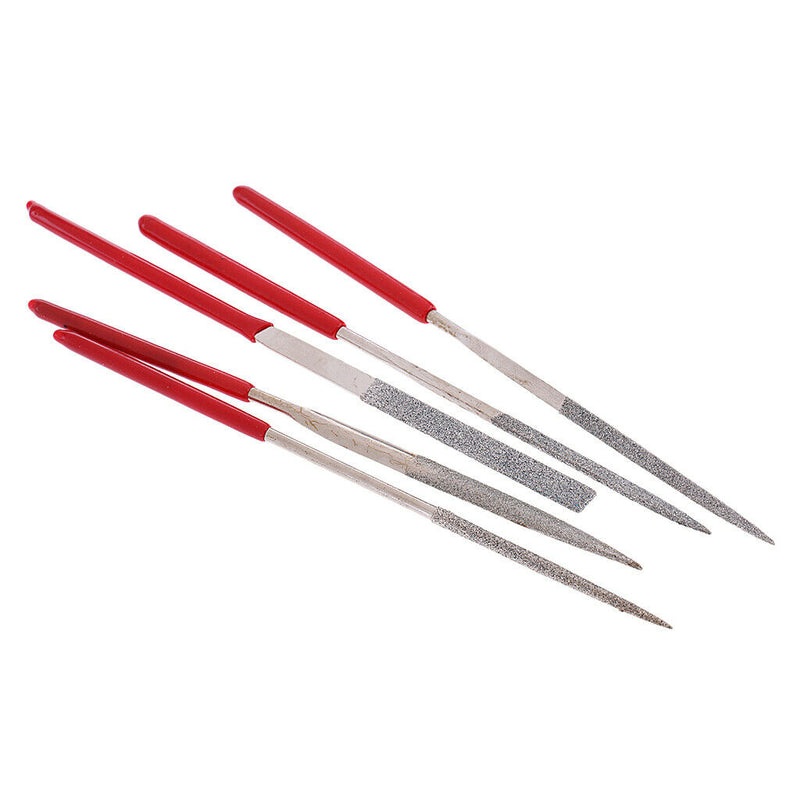 5 Pieces Rasp Needle File Set Handy Tools Wood Carving Craft Tools Set