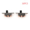 50pcs SS12F15 Toggle Switch 3 Pins Slide Switch Handle Length 4mm J3