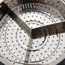 Trio Separator Set Home Supplies Stainless Steel Grid Basket Pot Accessories