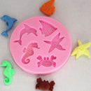 Sea Beach Silicone Cake Sugarcraft Mold Fondant Soap Chocolate Moulds LJ