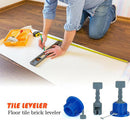 50pcs/set Level Wedges Tile Spacers with Wrench for Flooring Tile Equalizer