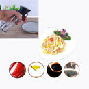 2 in 1 Oil and Vinegar Sprayer Spice Bottle Oiler Sauce Bottle Pot